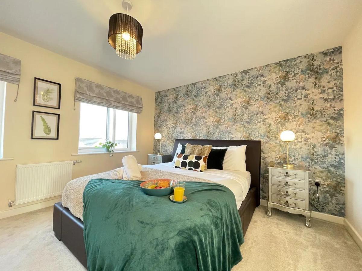 Chic Manchester Townhouse Near Old Trafford Exteriör bild