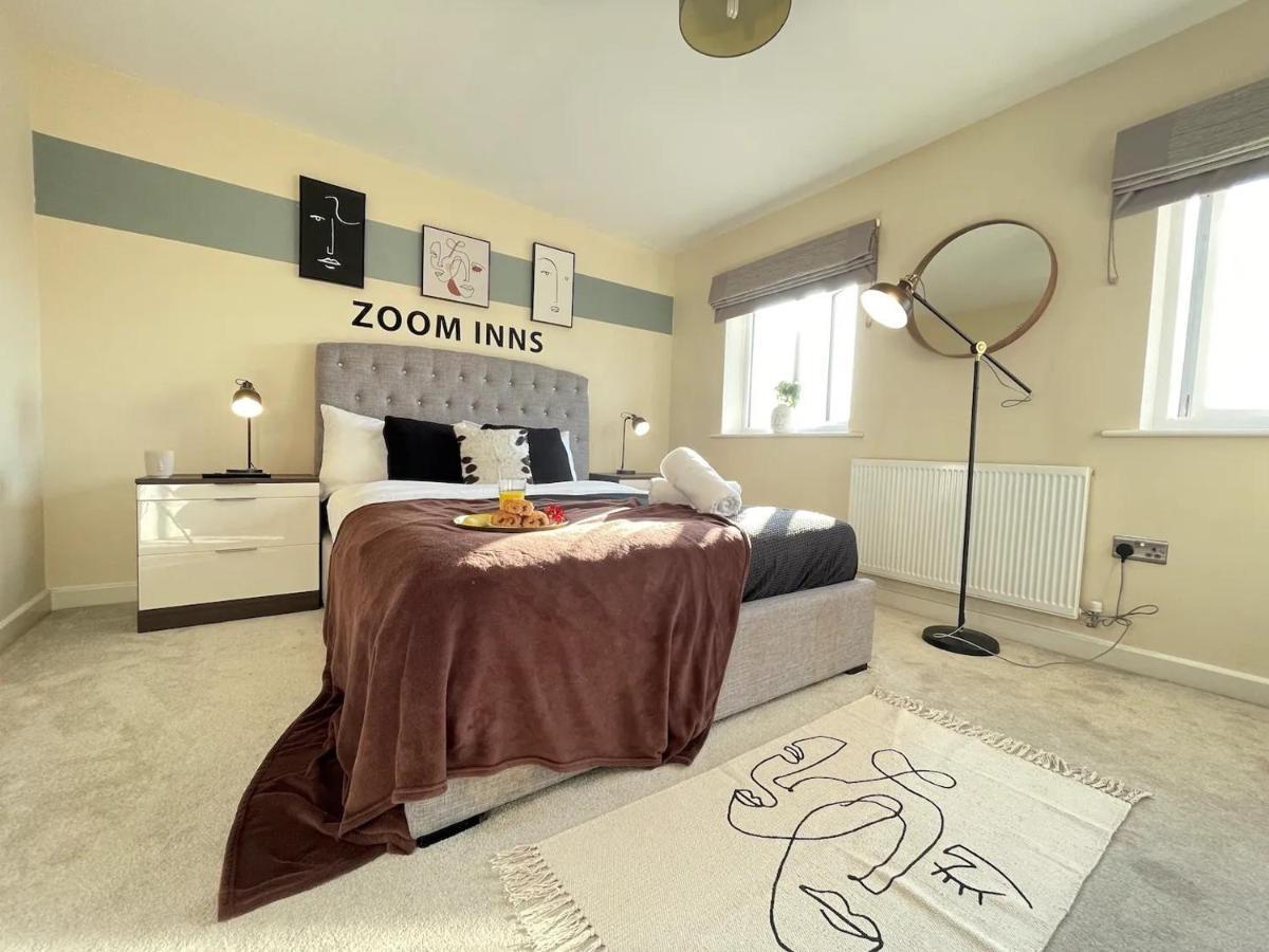 Chic Manchester Townhouse Near Old Trafford Exteriör bild