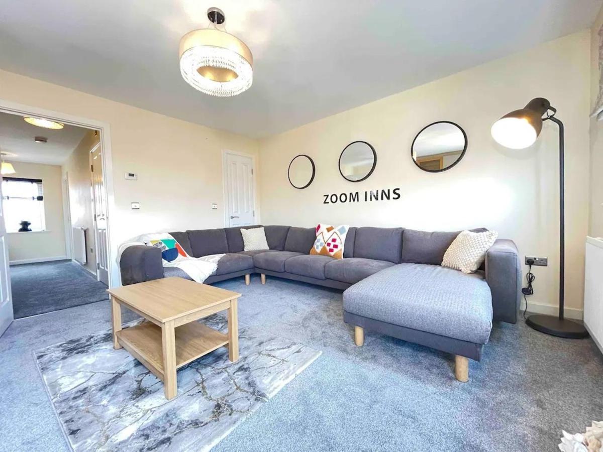 Chic Manchester Townhouse Near Old Trafford Exteriör bild