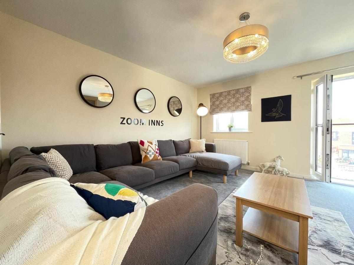 Chic Manchester Townhouse Near Old Trafford Exteriör bild